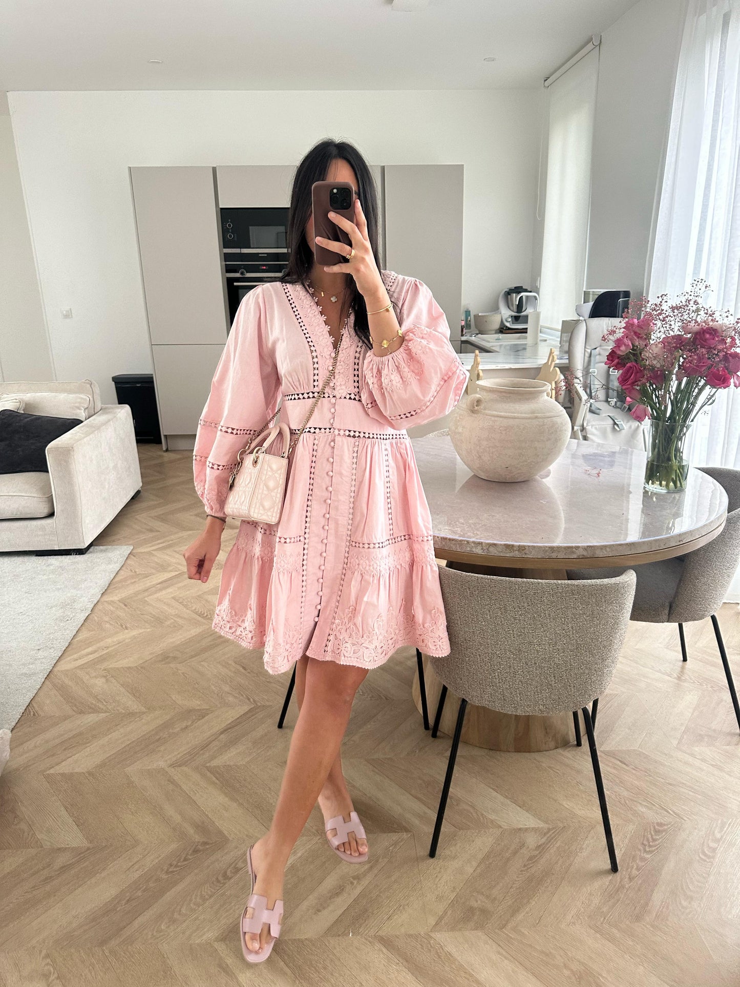 ROBE LENA rose