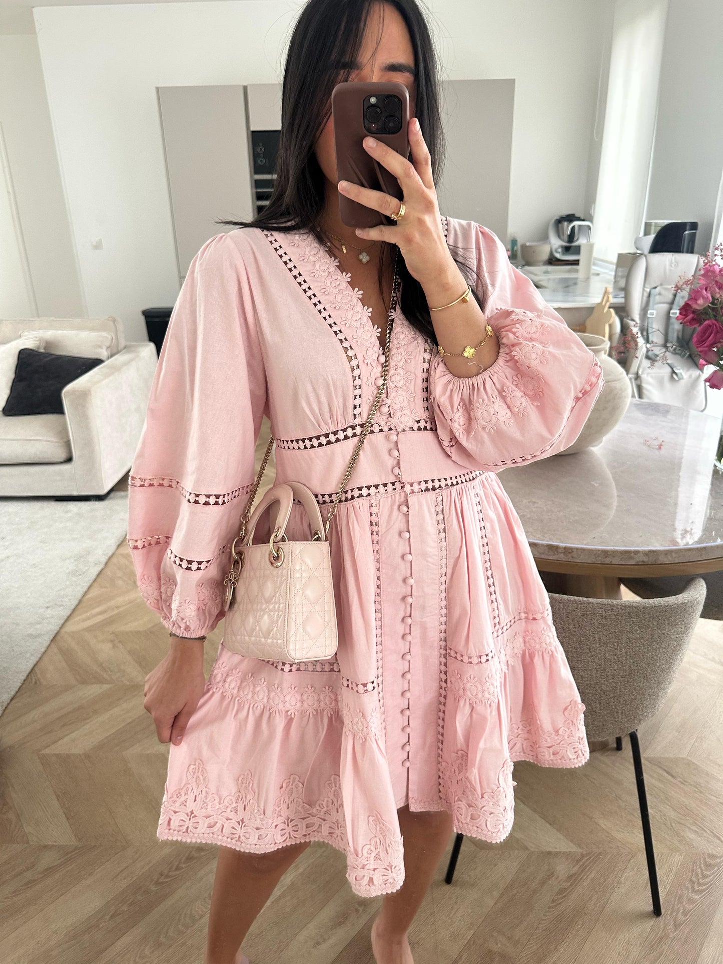 ROBE LENA rose
