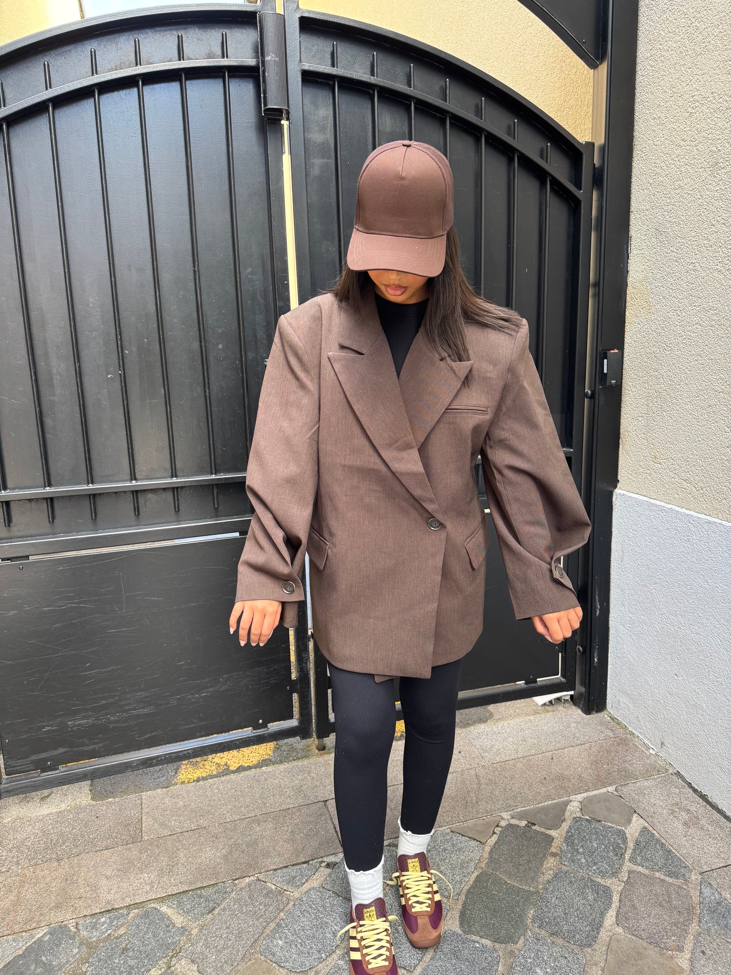 Blazer Necerine marron