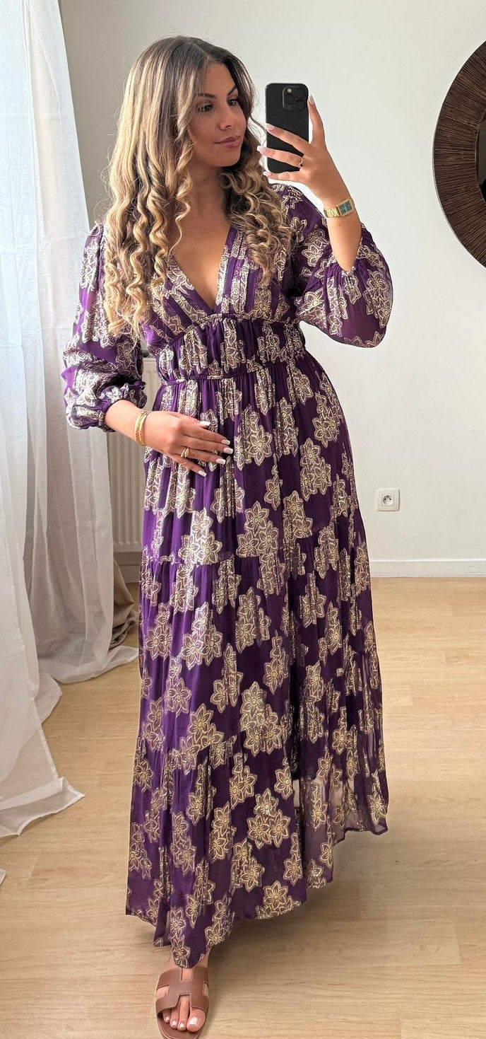 ROBE LILAS violette