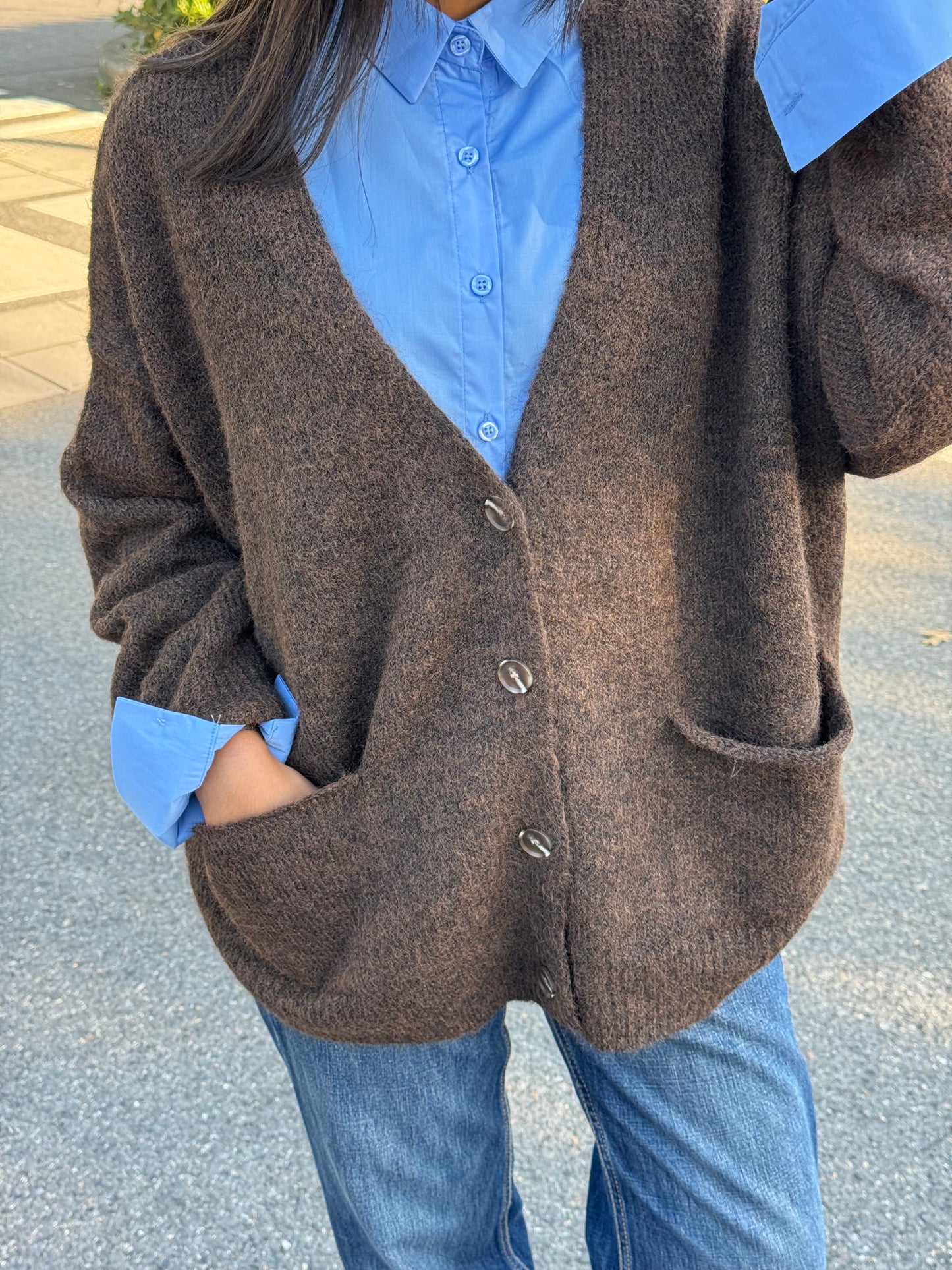 Gilet Marron
