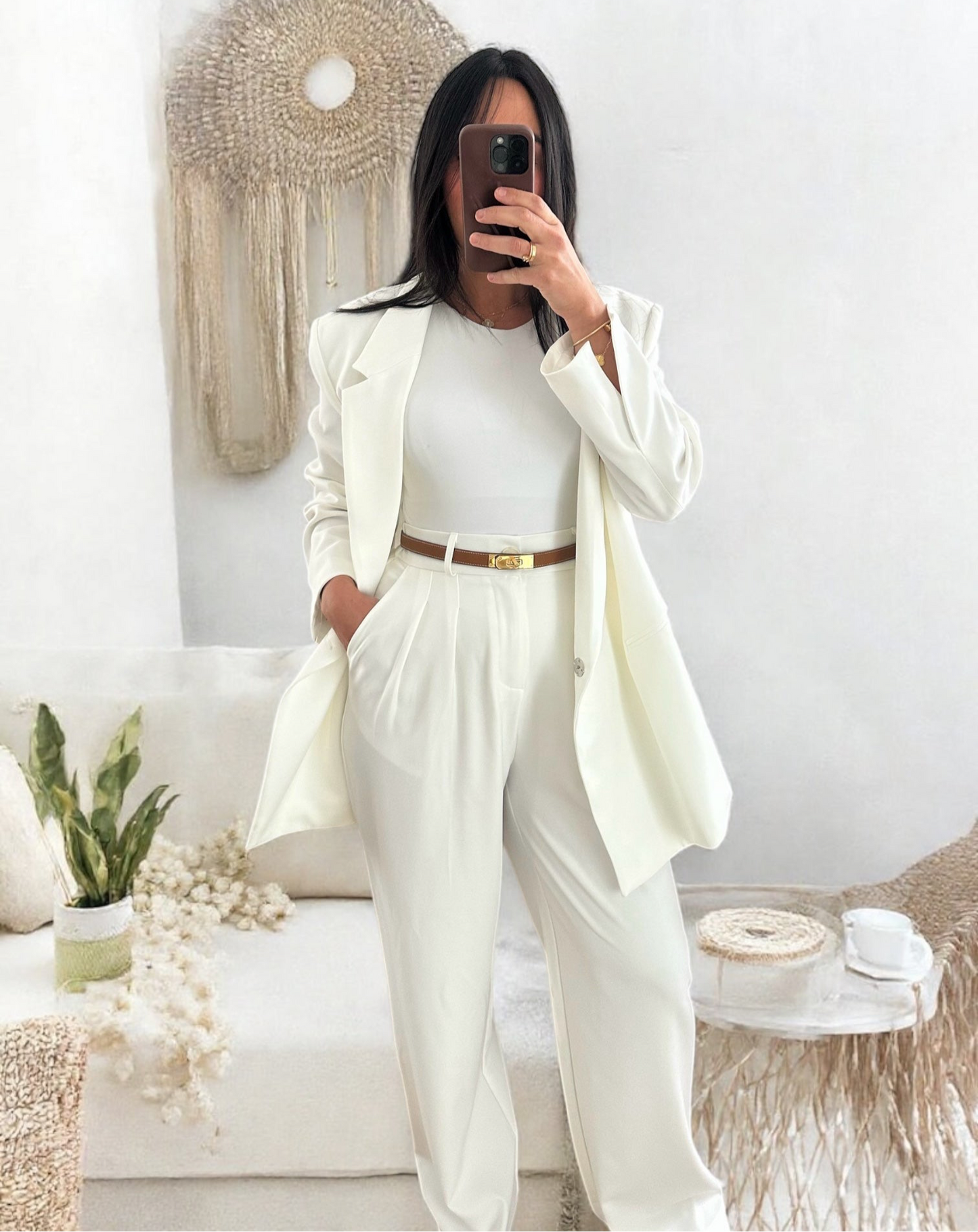 Ensemble blazer et pantalon