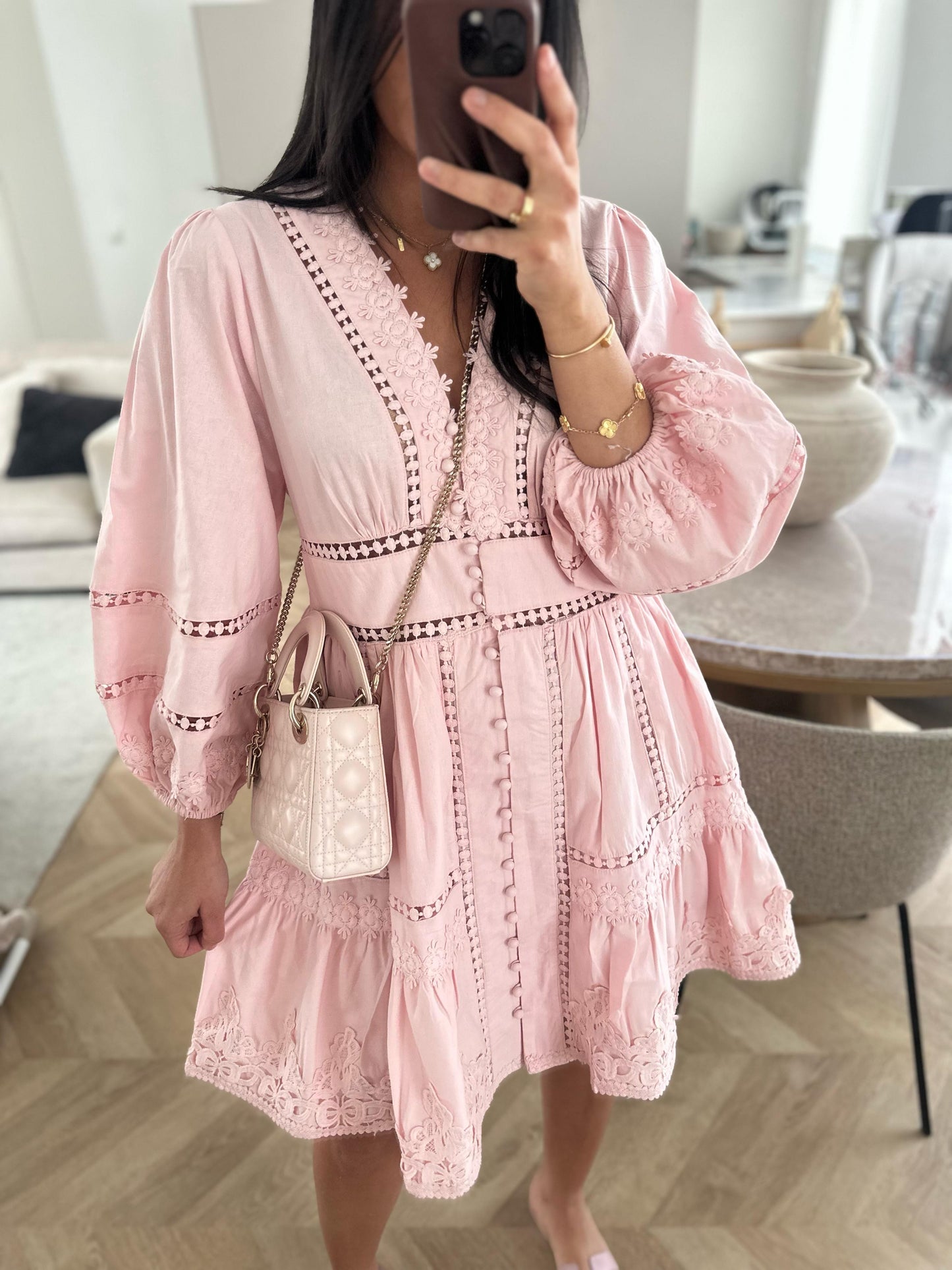 ROBE LENA rose
