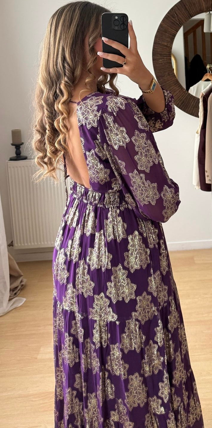 ROBE LILAS violette