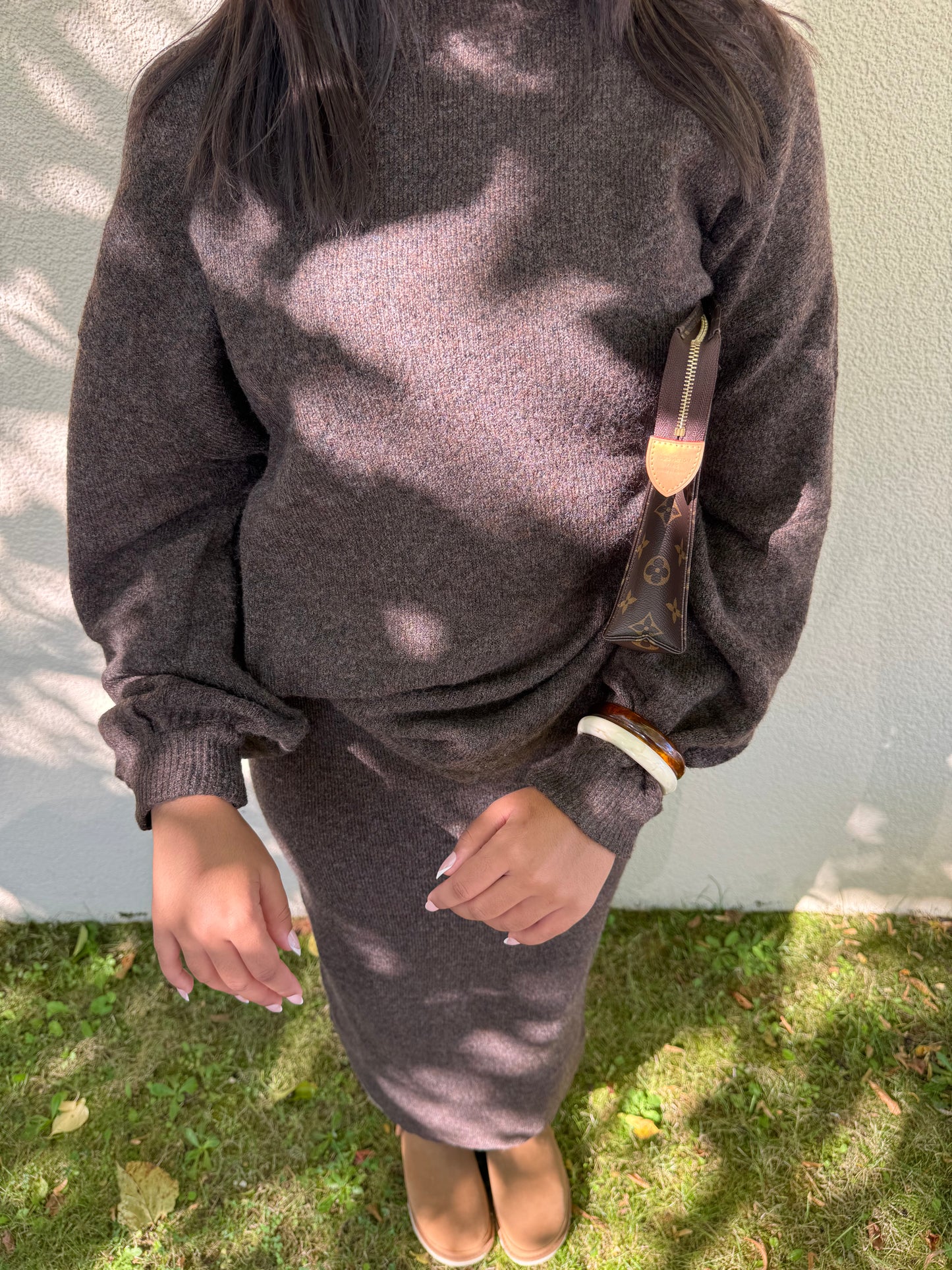 Ensemble Mya marron