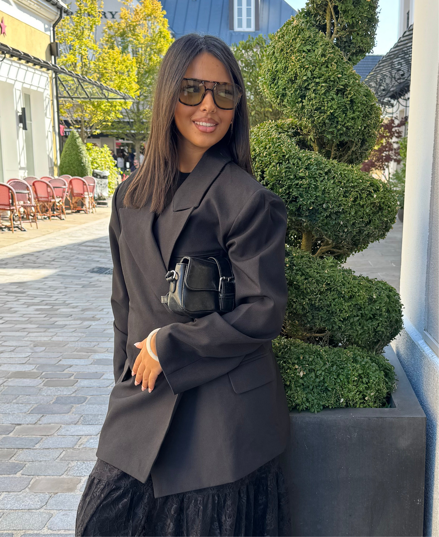 BLAZER Dounia Noir