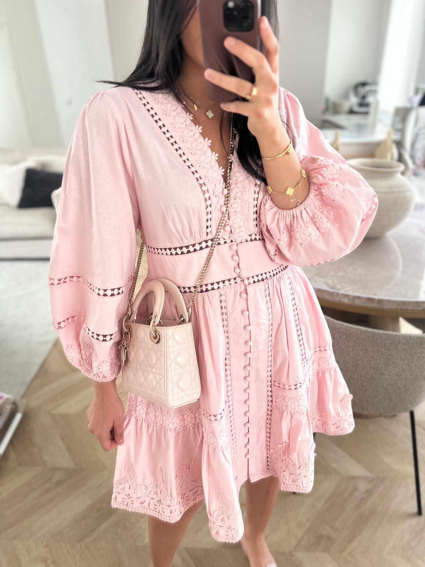 ROBE LENA rose