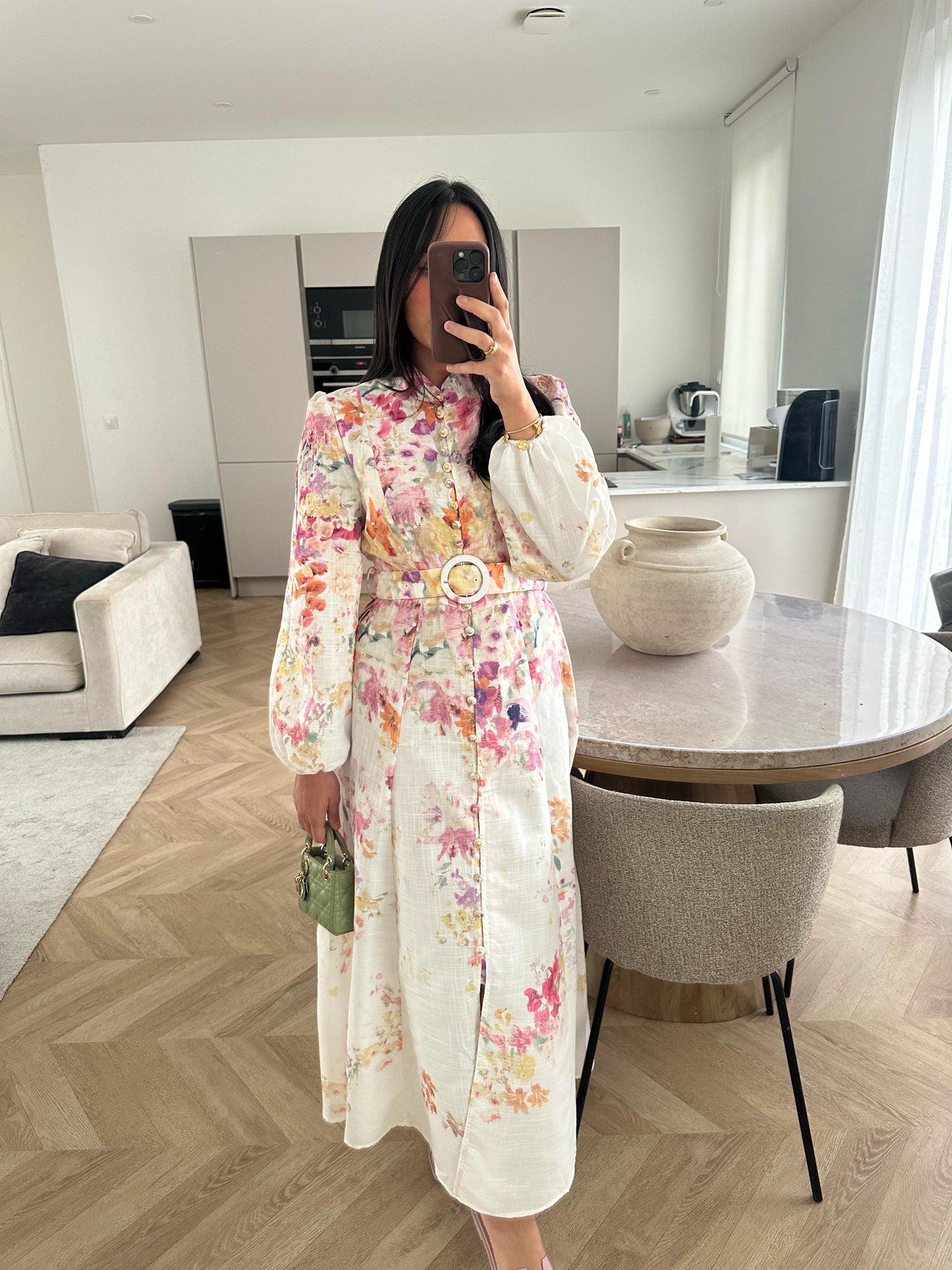 ROBE LAURA fleurie