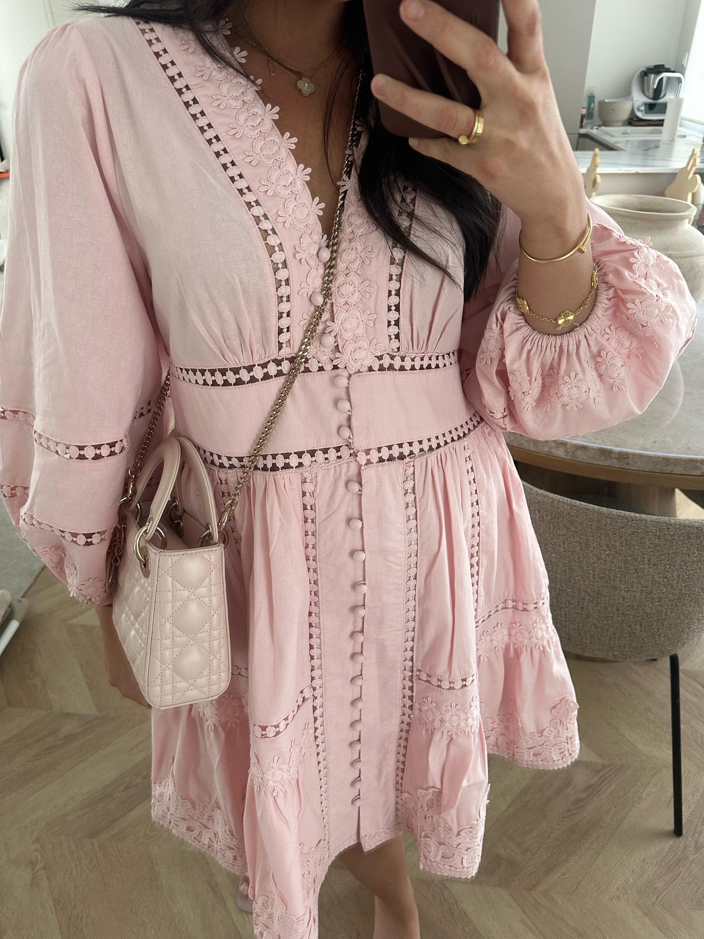 ROBE LENA rose