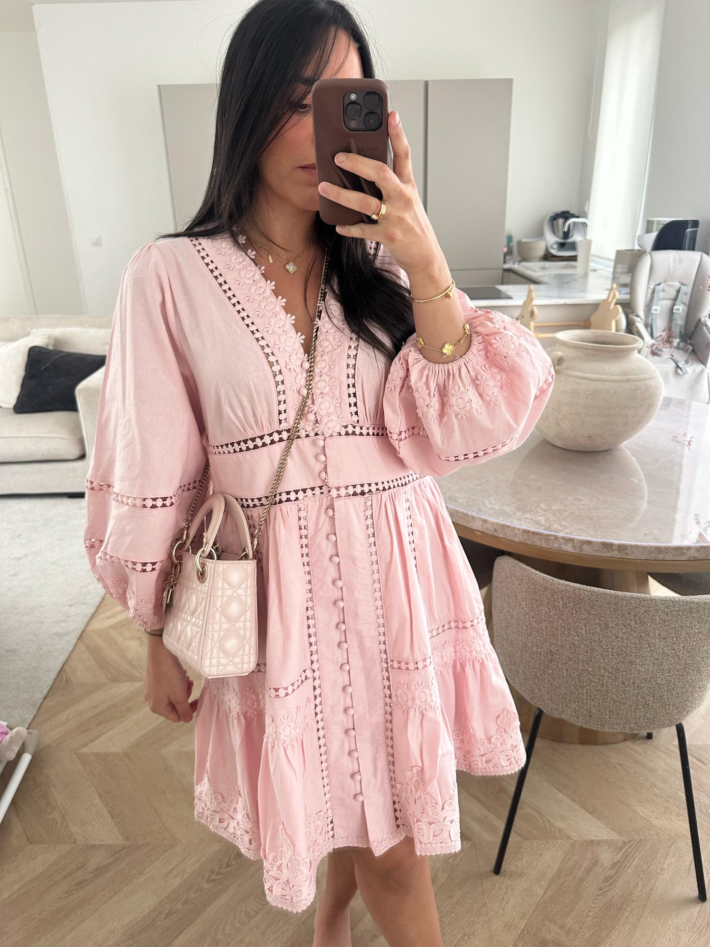 ROBE LENA rose