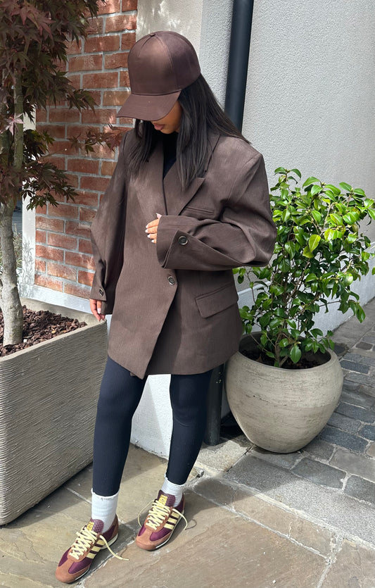 Blazer Necerine marron