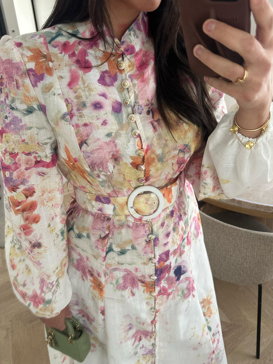 ROBE LAURA fleurie